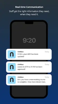 T2W nimbus Employee App android App screenshot 3