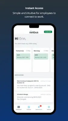 T2W nimbus Employee App android App screenshot 7